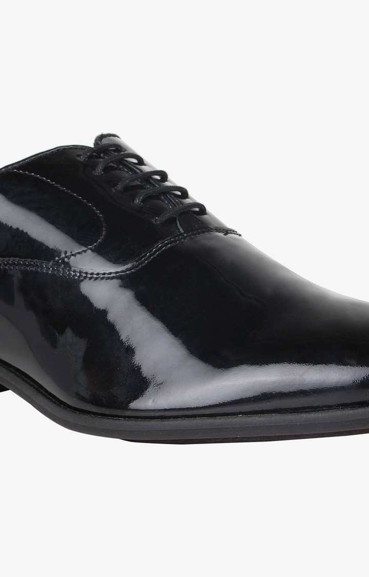 Sm-1002 Black Tie-Ups & Dress Loafers