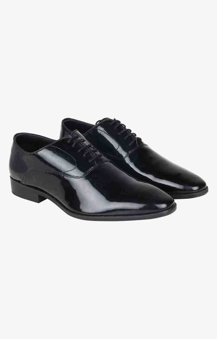 Sm-1002 Black Tie-Ups & Dress Loafers