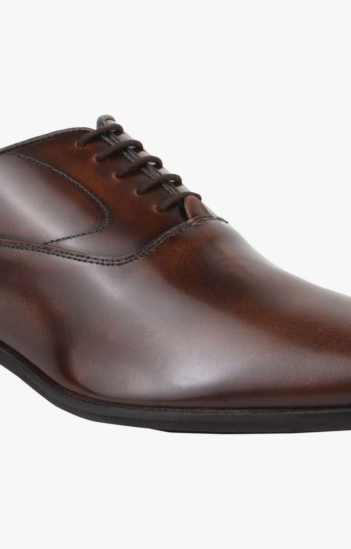 Sm-1002 Brown Tie-Ups & Dress Loafers