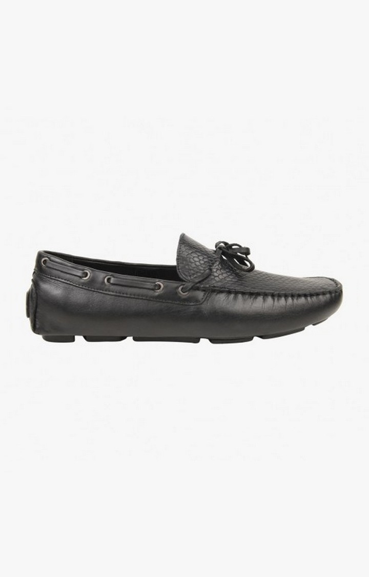 Sm-1106 Black Driver Loafers