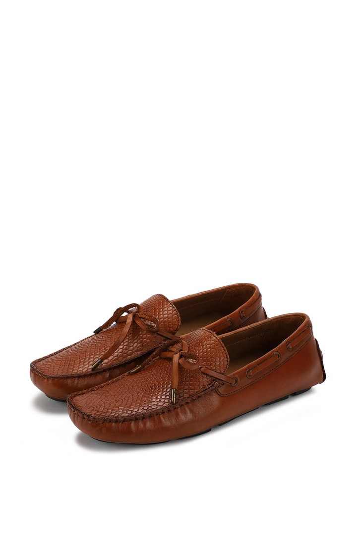 Sm-1106 Brown Driver Loafers