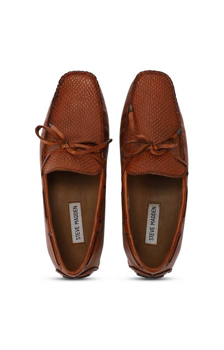 Sm-1106 Brown Driver Loafers