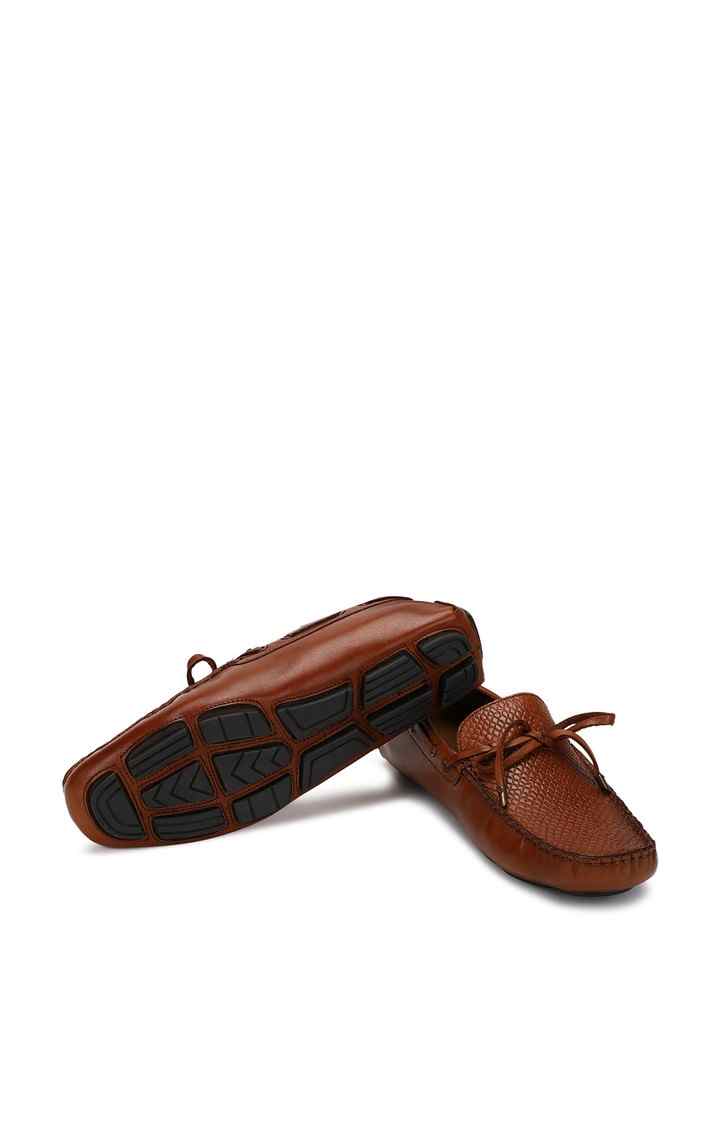 Sm-1106 Brown Driver Loafers