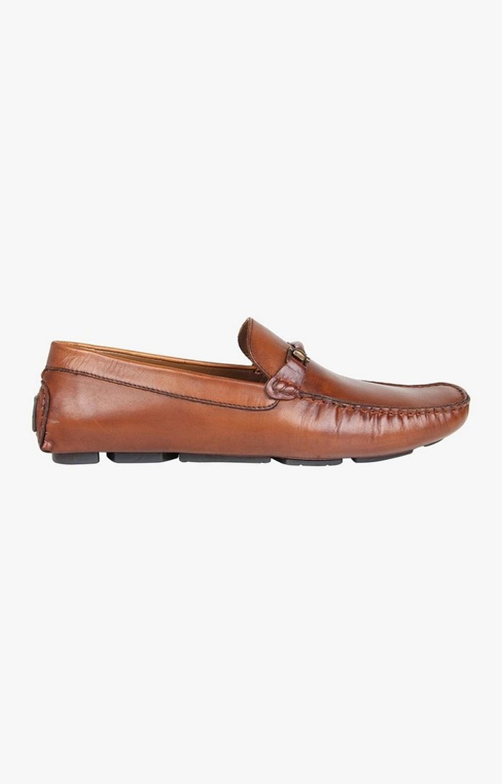 Sm-1107 Brown Driver Loafers