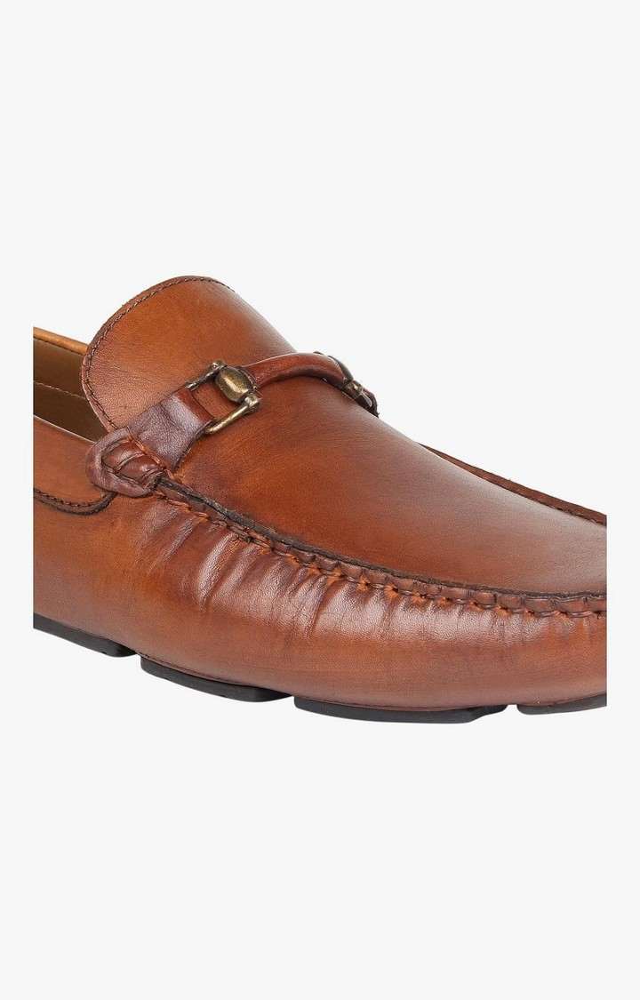 Sm-1107 Brown Driver Loafers