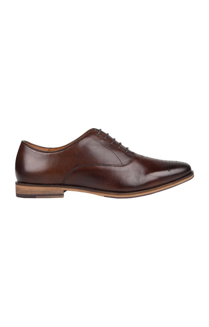 Sm-1113 Brown Tie-Ups & Dress Loafers