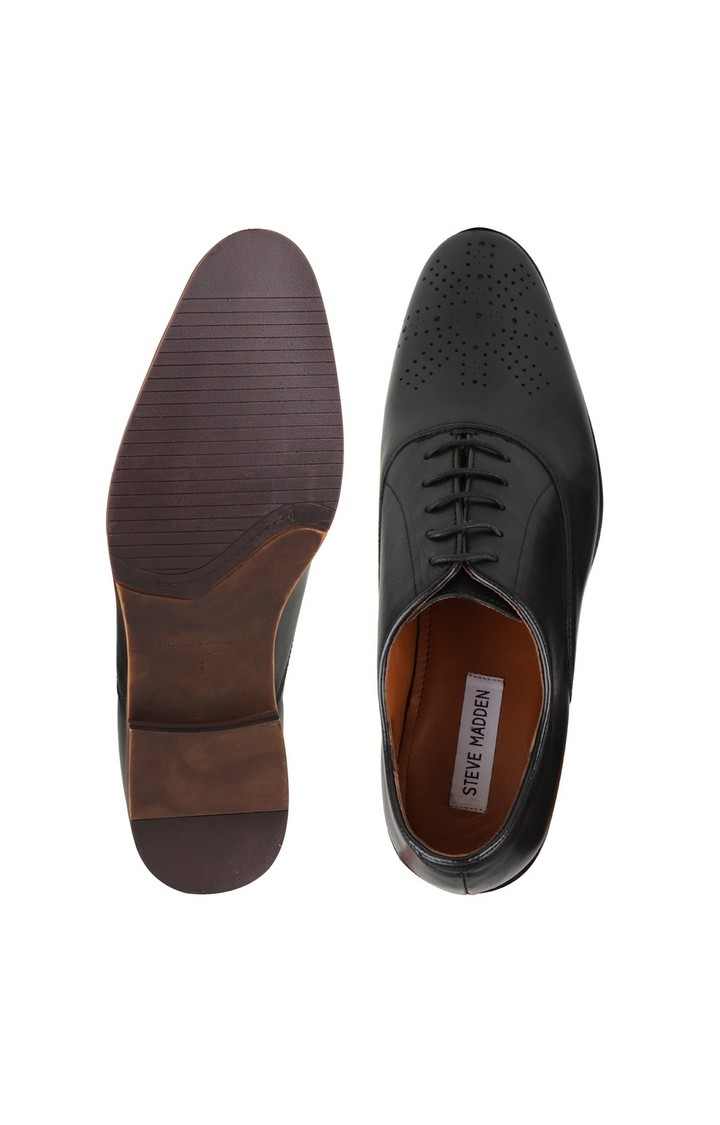 Sm-1113 Black Tie-Ups & Dress Loafers