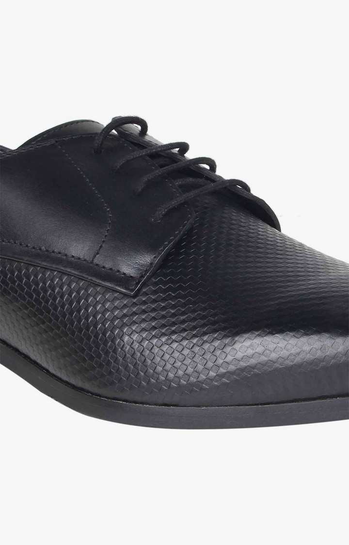 Sm-1116 Black Tie-Ups & Dress Loafers