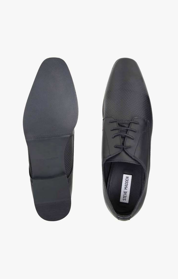 Sm-1116 Black Tie-Ups & Dress Loafers