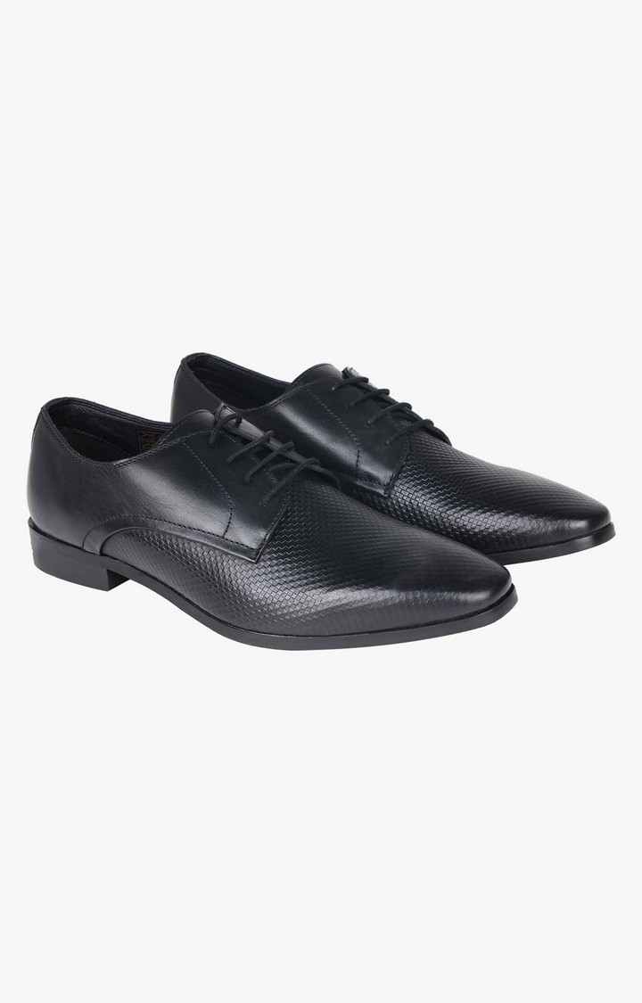 Sm-1116 Black Tie-Ups & Dress Loafers