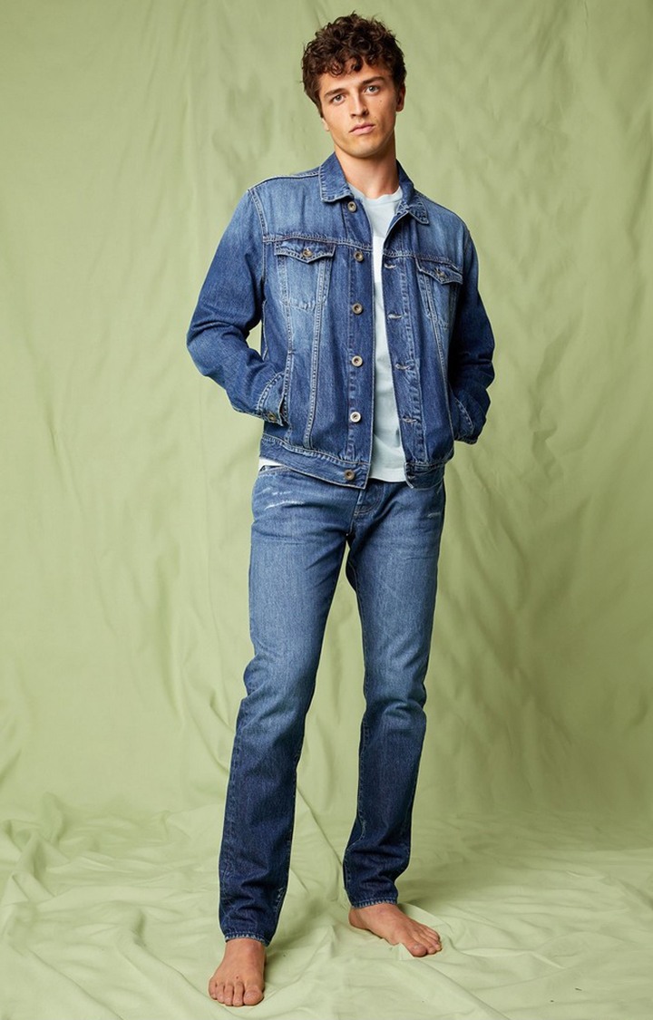 GAS | Men's Norton Carrot Anti Fit Blue Jeans