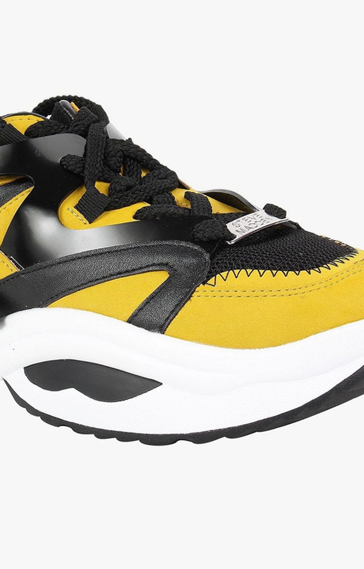 Fay Yellow Sneakers