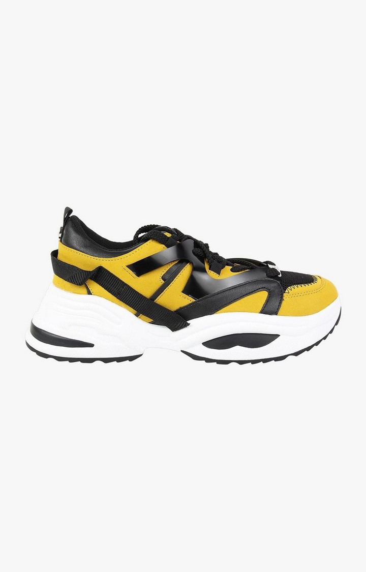 Fay Yellow Sneakers