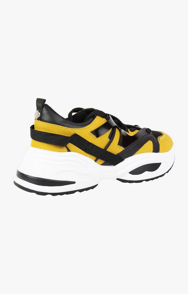 Fay Yellow Sneakers