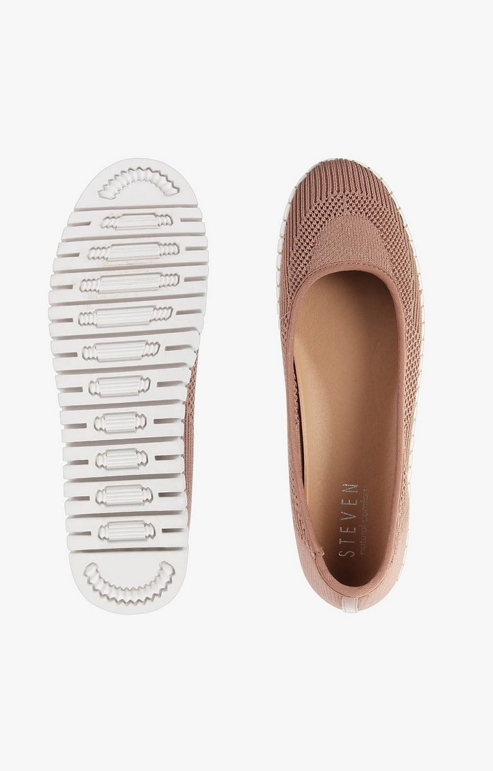 Nc-Sista Pink Closed Flats & Ballerinas