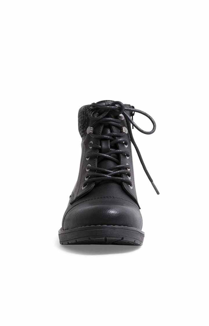 Fleur Black Boots