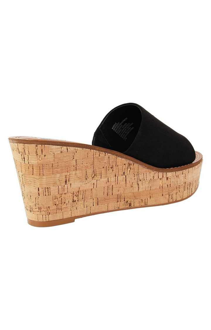 Myrtle Black Wedges