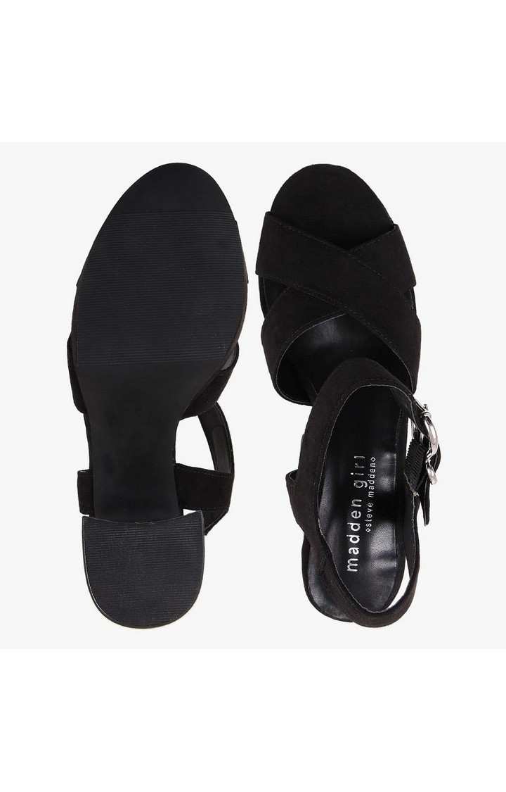 Cherre Black Heel Sandals