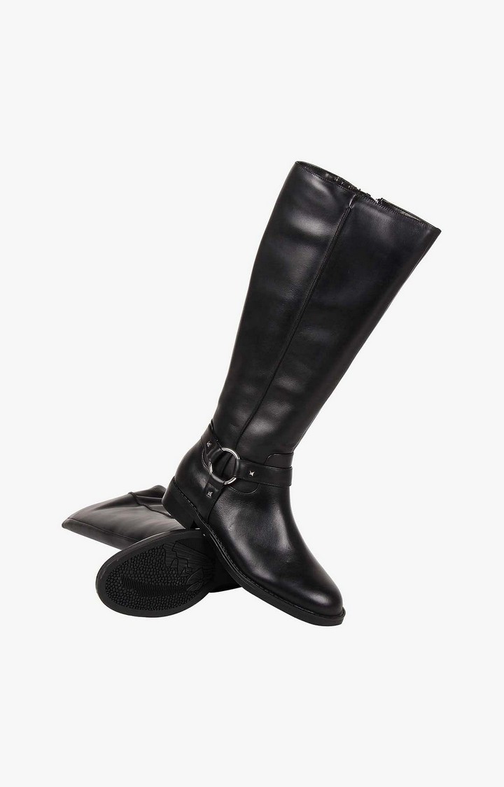 Emerald Black Boots
