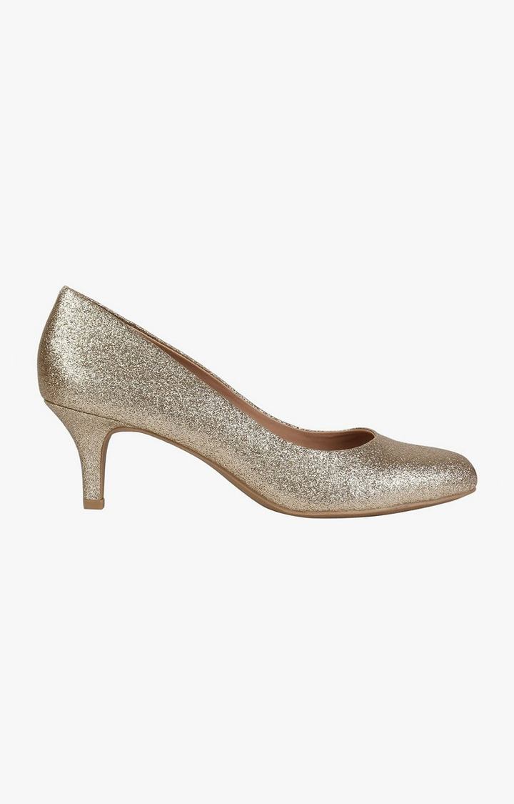 Wanda Gold Pumps