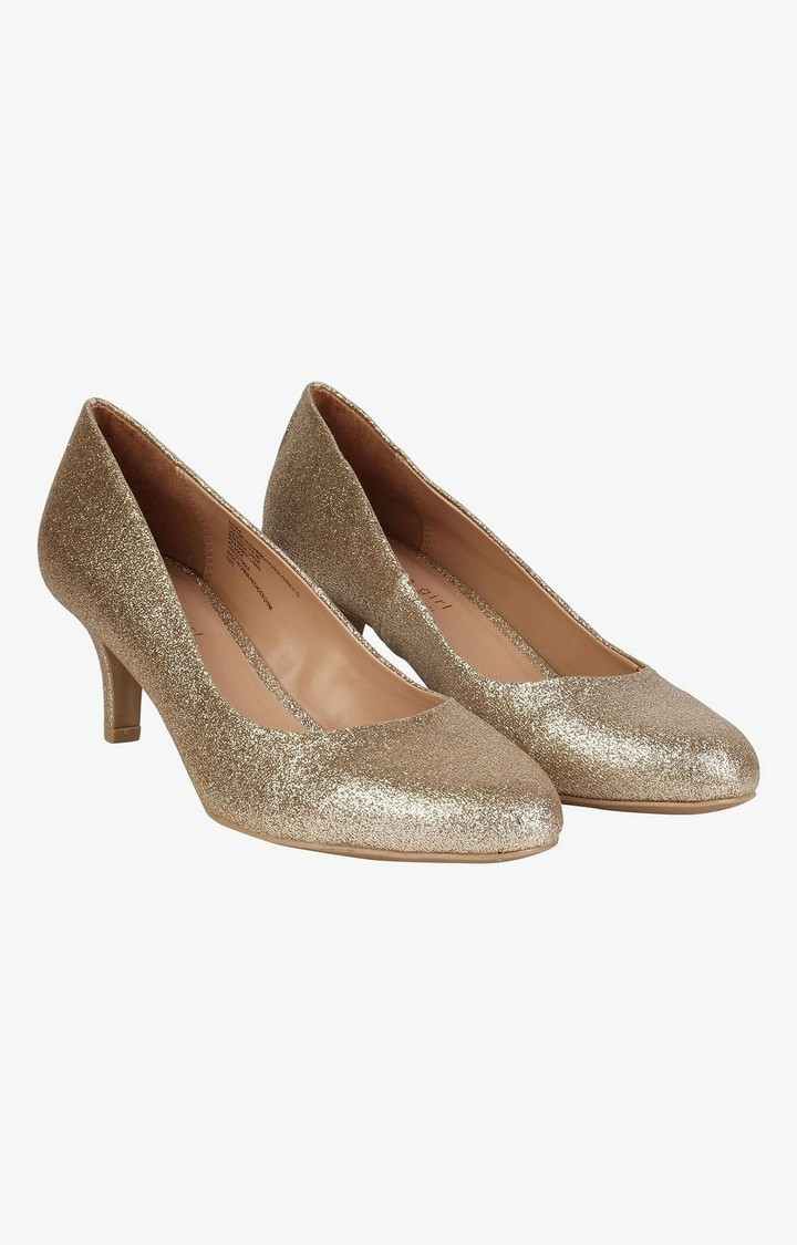 Wanda Gold Pumps