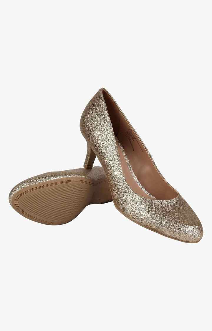 Wanda Gold Pumps