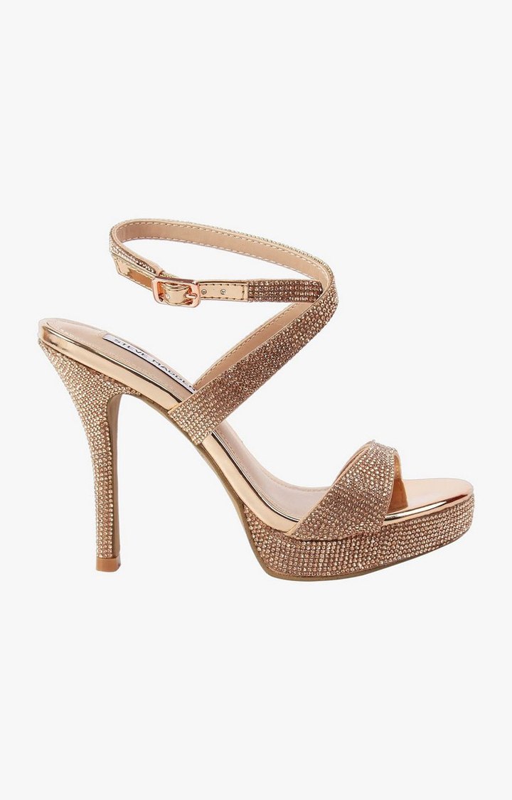 Shoshana Pink Heel Sandals
