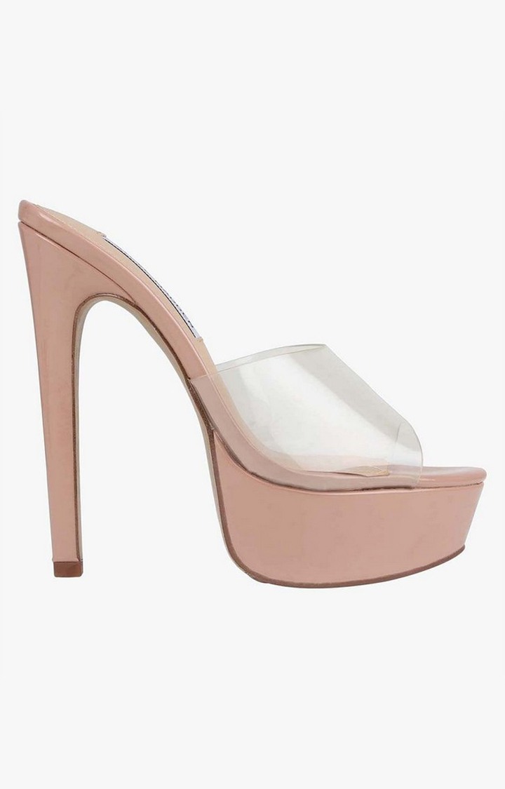 Innocent Pink Heel Sandals
