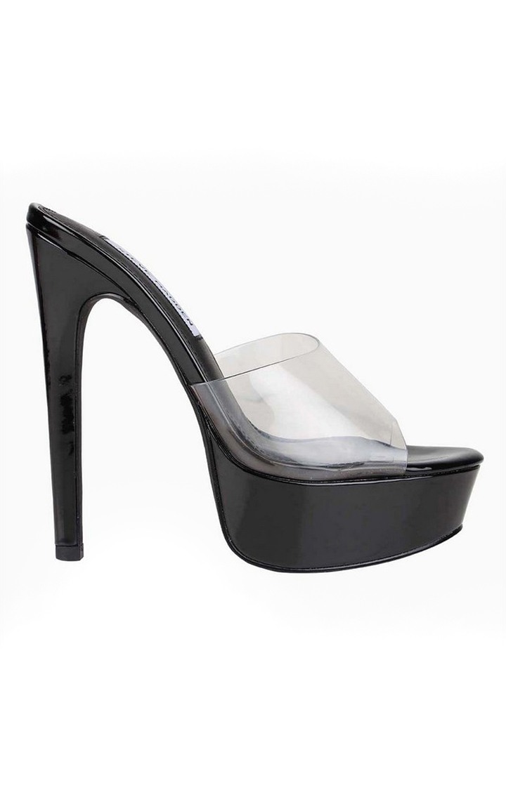 Innocent Black Heel Sandals