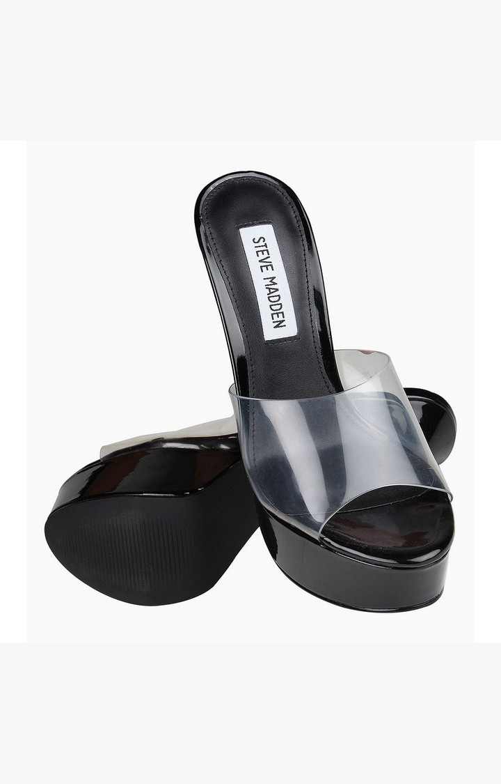 Innocent Black Heel Sandals