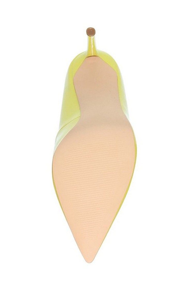 Vala Yellow Pumps