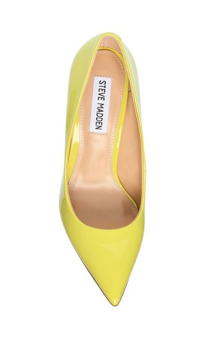 Vala Yellow Pumps