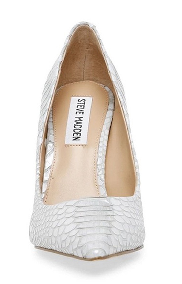 Vala Silver Pumps