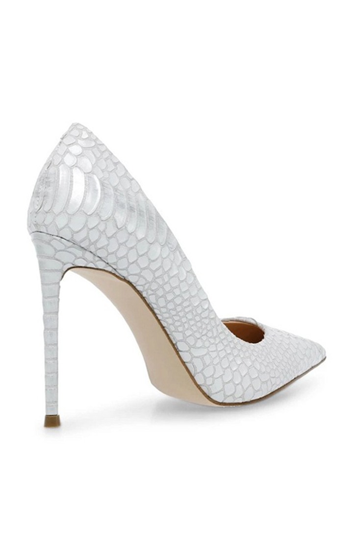 Vala Silver Pumps