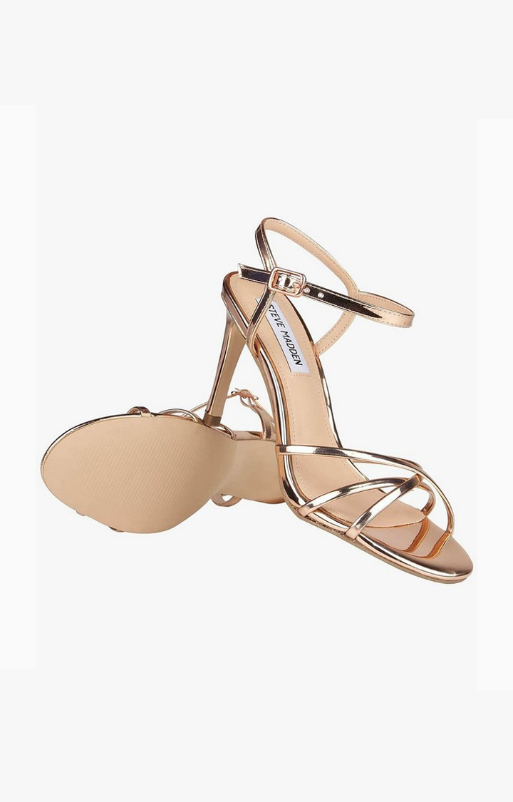Lianne Gold Heel Sandals