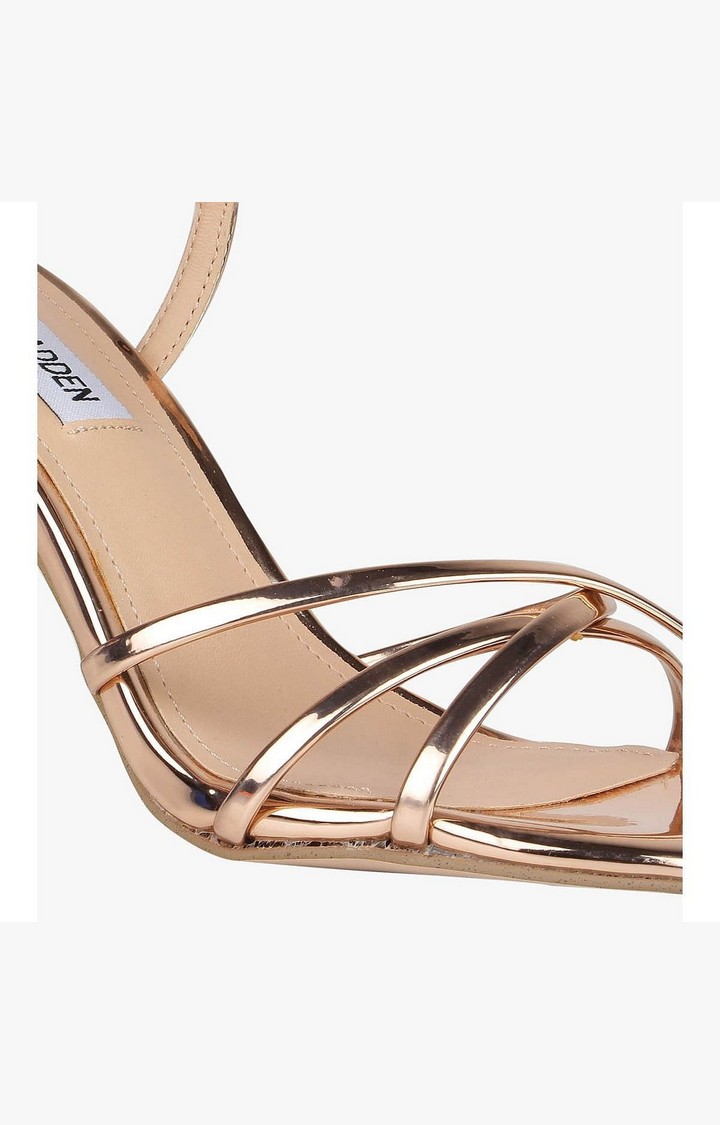 Lianne Gold Heel Sandals