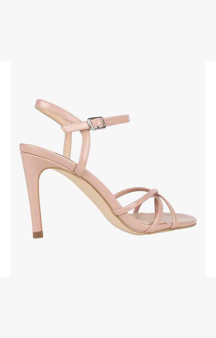 Lianne Pink Heel Sandals