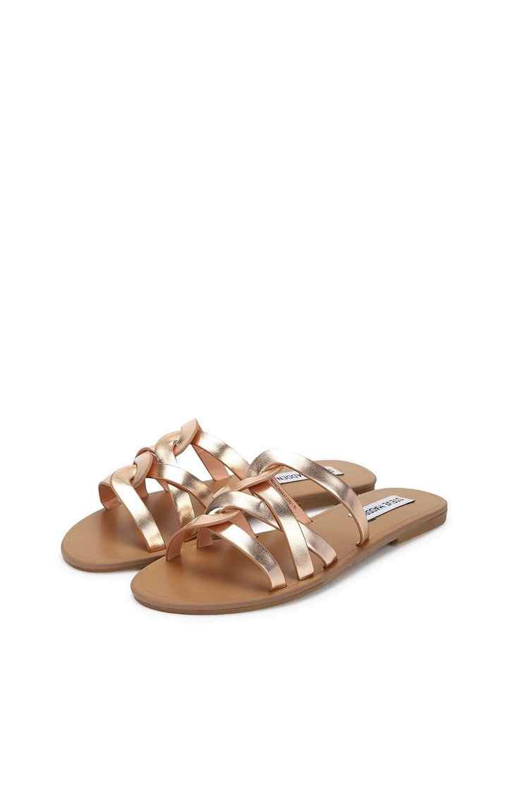 Reinvent Gold Flats