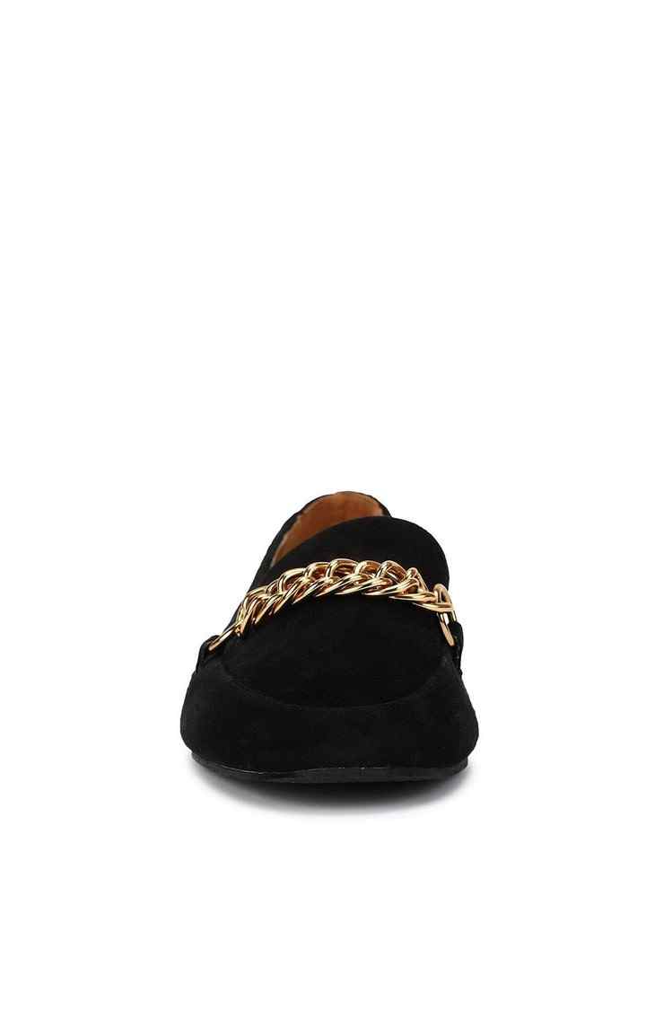 Soprano Black Closed Flats & Ballerinas