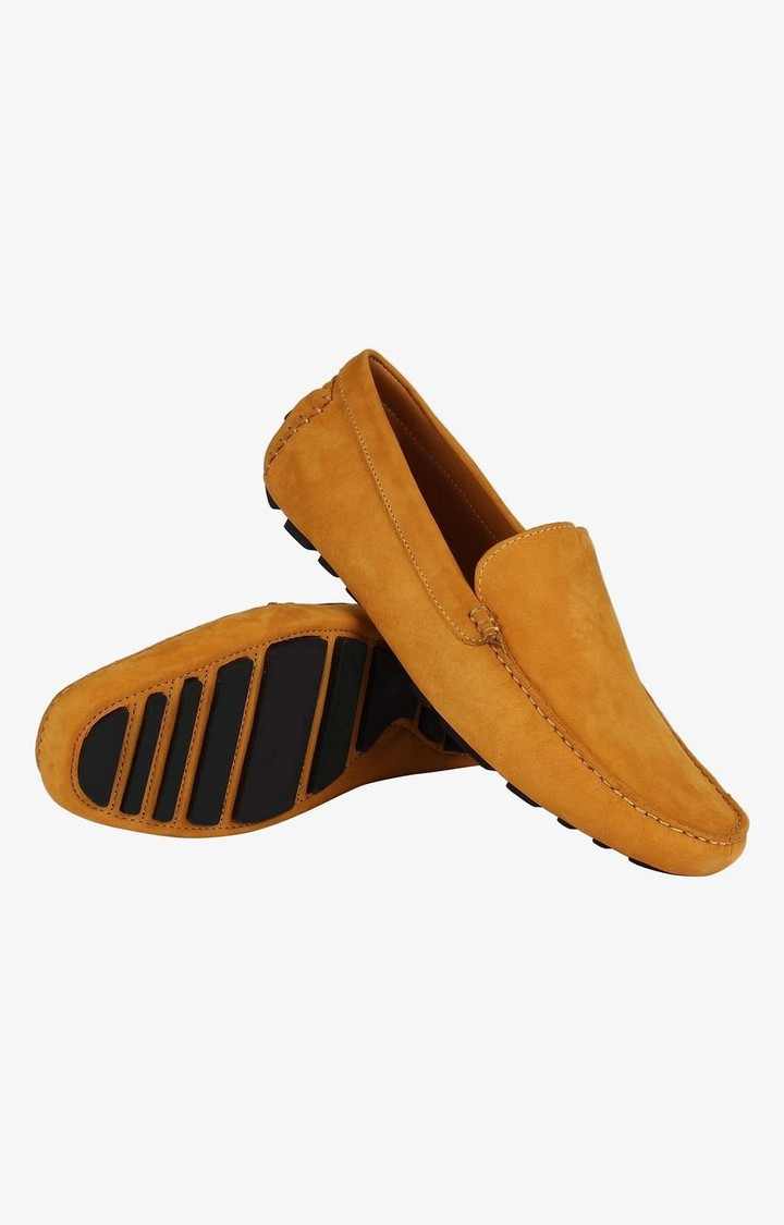 Parkes Yellow Driver Loafers
