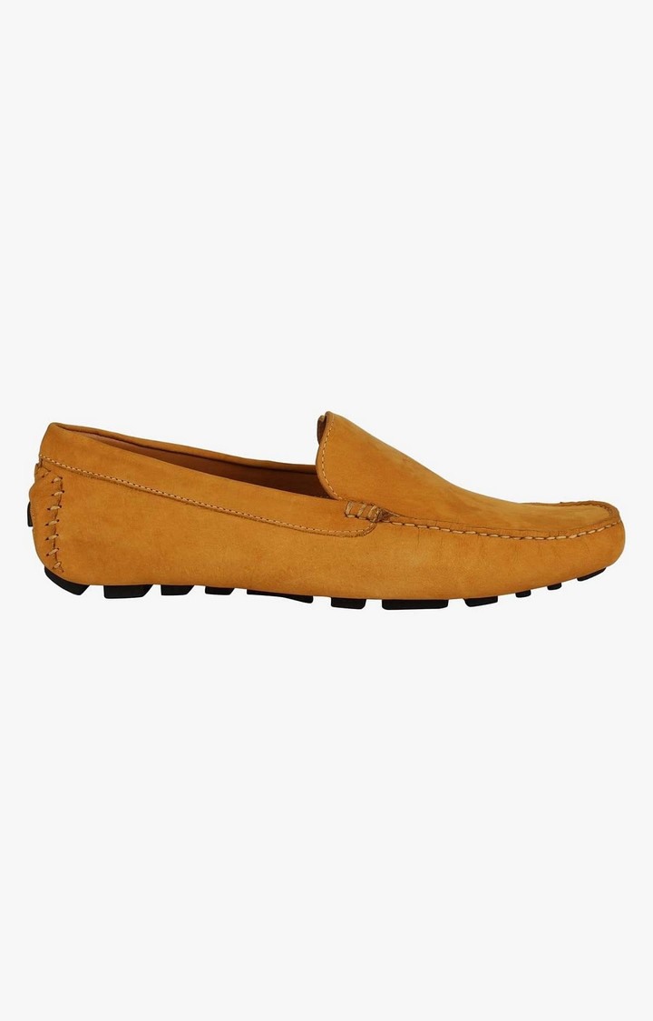 Parkes Yellow Driver Loafers