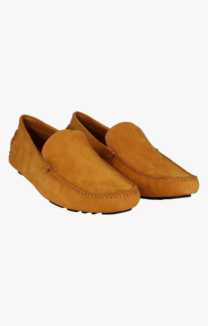 Parkes Yellow Driver Loafers