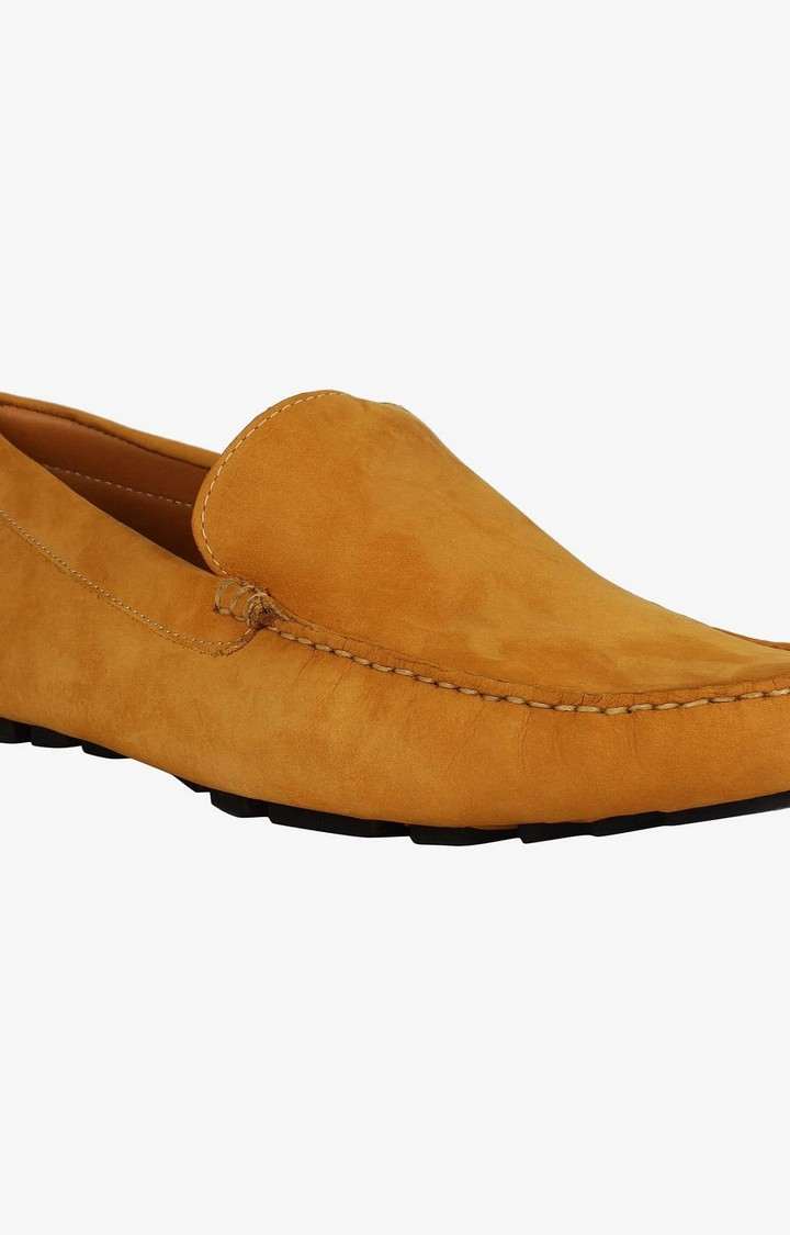 Parkes Yellow Driver Loafers