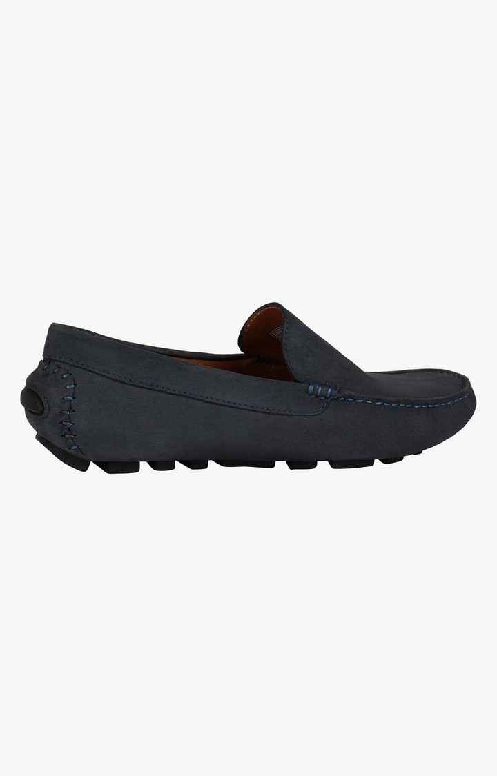 Parkes Blue Driver Loafers