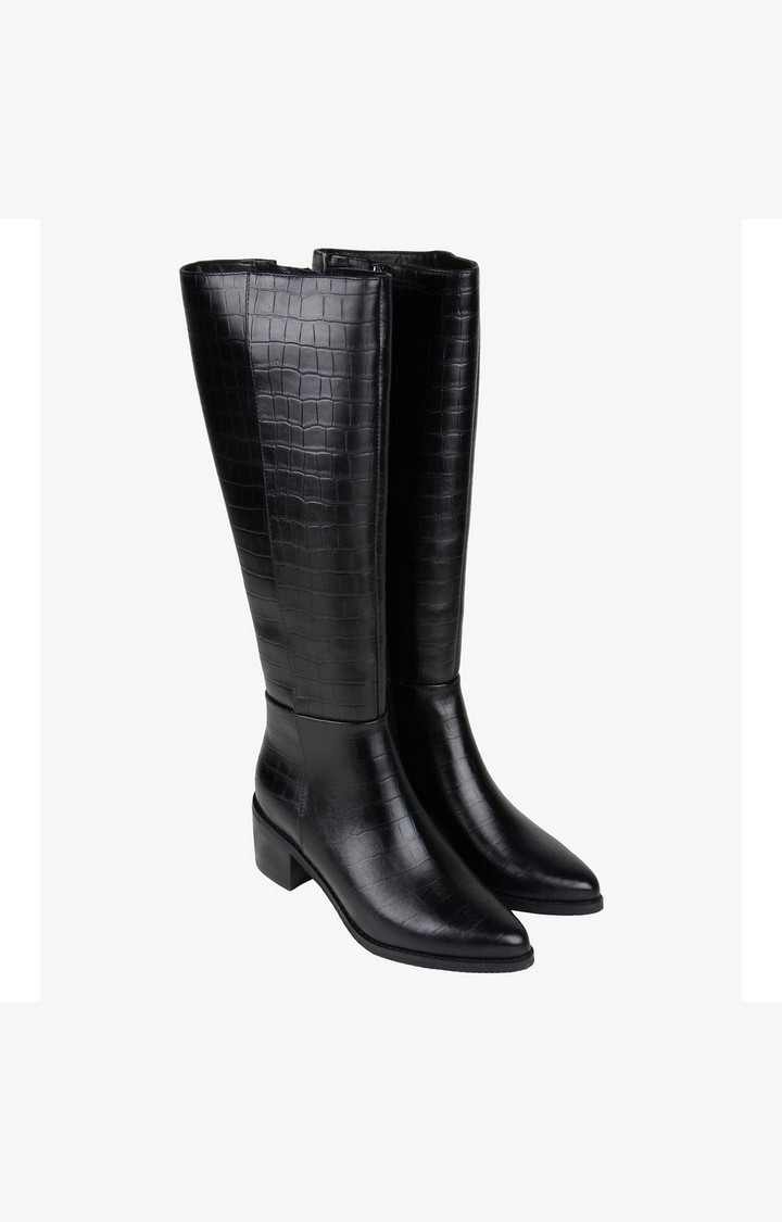 Elodie Black Boots