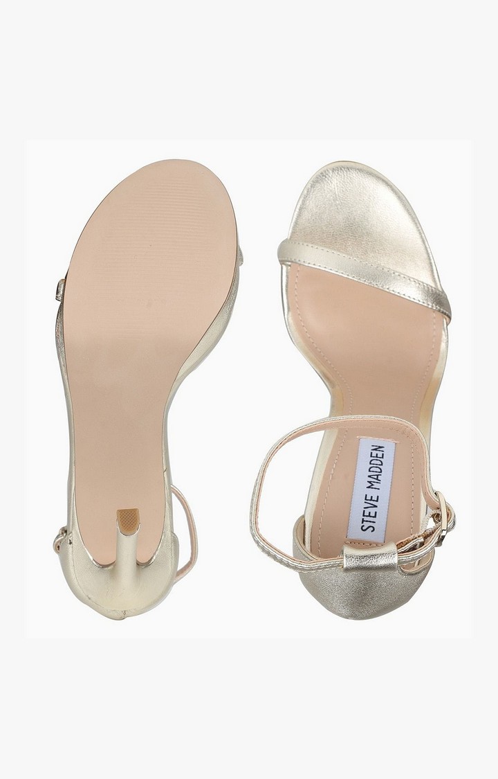 Milano Gold Heel Sandals