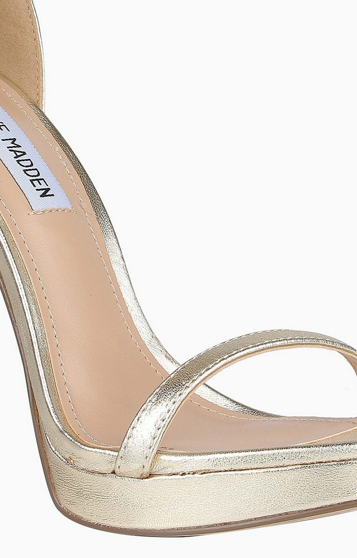 Milano Gold Heel Sandals