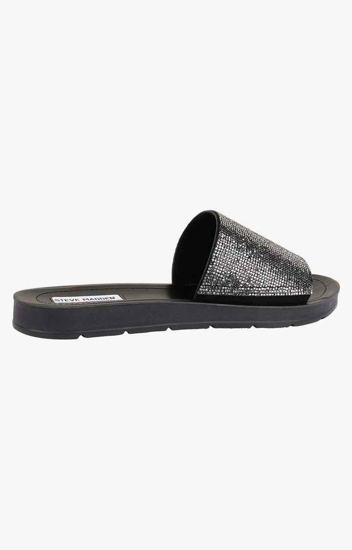 Solid Black Flats