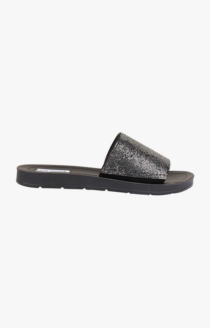 Solid Black Flats