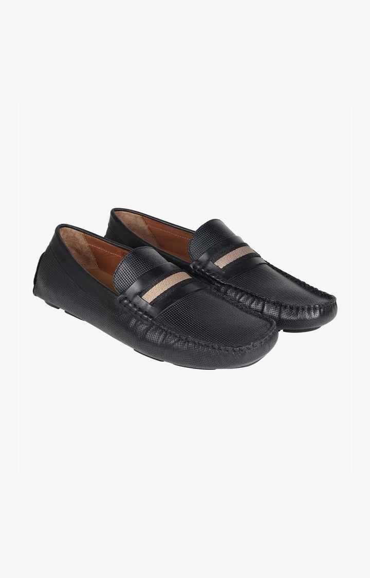 Sm-1117 Black Driver Loafers